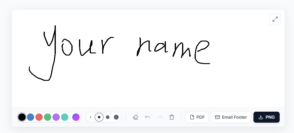 Digital Signature Creation Guide - Signature Sketch